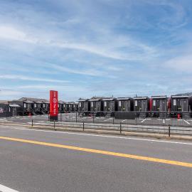 HOTEL R9 The Yard Karatsu，唐津的飯店