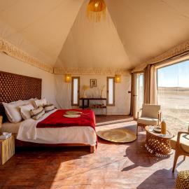 Ghazala Camp - Luxury Erg Chigaga Magic、Mhamidのホテル