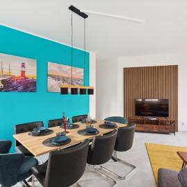Premium Quartier - One - 3 Bedrooms, gemütlicher Wohnbereich, 2 WCs