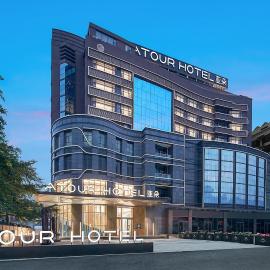 广州番禺市桥东环路亚朵酒店, hotel v Kantonu