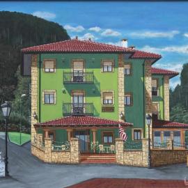 Apartamentos Mugarri, hotel a Poveña