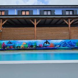 LES GITES D'ANGELE- Gîtes calme avec piscine, vue sur mer & jardin tropical: Vieux-Habitants şehrinde bir otel
