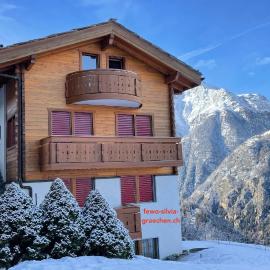 250m zur Hannigalp und Bergpanorama