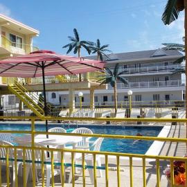 Viesnīca Golden Rail Motel pilsētā Nortvaildvuda