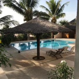 Les Filaos-Case Typique Sénégalaise, hotel in Djifère