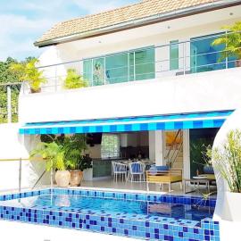 Beachside 3-Bedroom Townhouse w Private Pool at 70 Meters from Beach