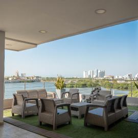 Bahia 79 Apartasuites Cerca al Centro, hotel in Cartagena de Indias