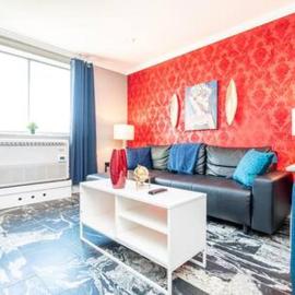 Downtown ATL Condo Walk Score 78 w Free Parking LM1104