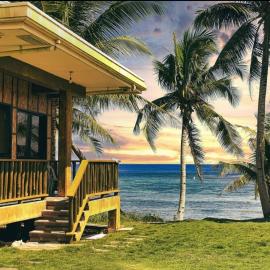 Villa Malinao Oceanview Resort- Superior Bungalow, Hotel in Burgos