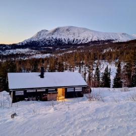Sveheim - cabin with an amazing view, hotel en Flå