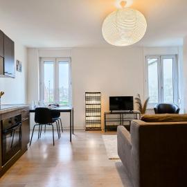One bedroom apartment near tramway & shops, hotel a Mouvaux