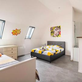 Chambre privée avec salle de bain dans la Maison Noble de la Taule du Luc