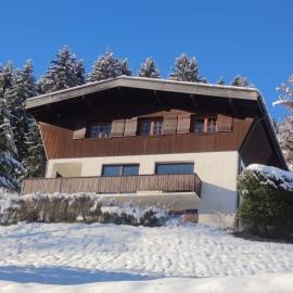 Chalet familial à Megève, vue sur le village