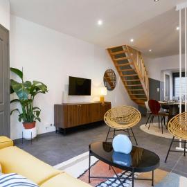 3 bedroom house with courtyard, near metro, hotel in Tourcoing