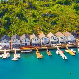 Rorbu i Gilsvågen - 3 soverom - Båtutleie, hotel u gradu Austevoll