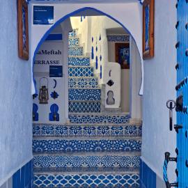 Casa Meftah Blue, hotell i Chefchaouene