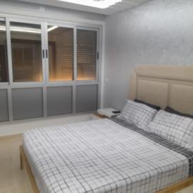appartement mdiq tetouan, 2 chambres 1 double salon