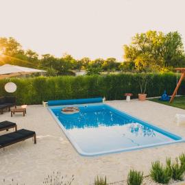 Cozy country home with heated outdoor pool