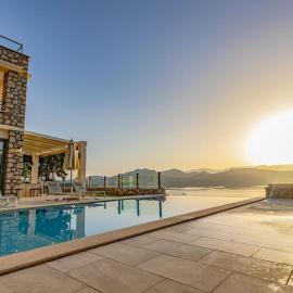 Villa Regina, with superb views