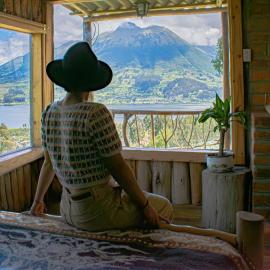 Cabañas y Glampings Balcon del lago, hotel u gradu 'Otavalo'
