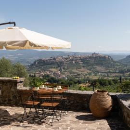 Il dolce Rifugio di Carlotta con vista su Orvieto