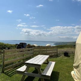 Geodesic Dome with Sea Views