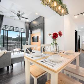 Serene Nova Family Retreat (2-6pax)near Kea Farm Market, hotel in Brinchang