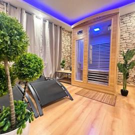 E Servagnat T3 luxe avec Sauna Jacuzzi et Hammam