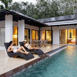 Nue Hatyai Pool Villa 145, hotel i Ban Thung Ri