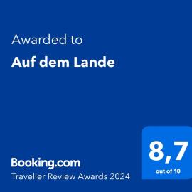 Auf dem Lande, hotell sihtkohas Weener