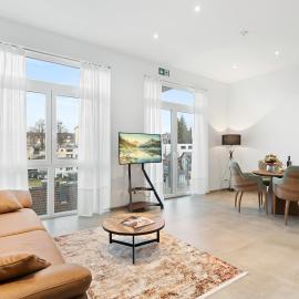 Premium SmartApart mit Smarthome zentral modern 24h-check-in, hotel a Tettnang