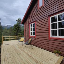 Tronstadbu- 1800s Cabin near Geirangerfjord & Slogen Hike, hotell i Hellesylt