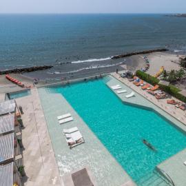 41st Fl Beach Condo in Bocagrande, hotel din Cartagena de Indias