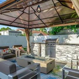 Family Fun & Backyard Oasis Hot Tub Games & BBQ