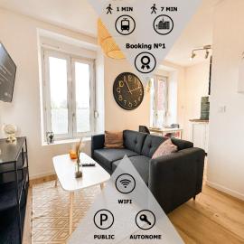NEW: Agréable & lumineux *GARE*, hotel en Guingamp