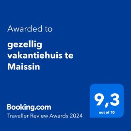 gezellig vakantiehuis te Maissin