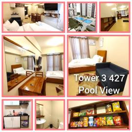 427 Tower 3 Avida Iloilo Pool View Comfy Cozy Central, hotel din Iloilo City