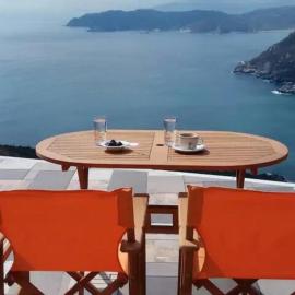 Aegean Blue Luxury Room with pool, hotel in Trikovilón