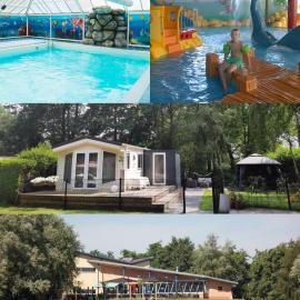 VakantieNoord, chalet 6p with veranda, located in Friesland, 5 stars camping on the lake