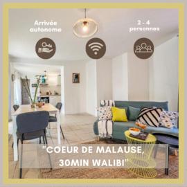 Le Gite 1 - Appartement T2 de 53m2, idéal pro ou couples, coeur de ville et proche GOLFECH, hotel u gradu Malause