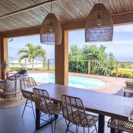 Villa cactus avec piscine et vue mer, hotel i La Saline