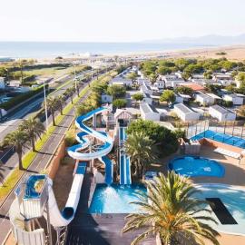 MH Front de mer Mar Estang SIBLU Accès plage privé Clim 2 SDB CANET: Canet-en-Roussillon şehrinde bir otel