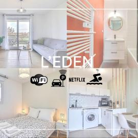 NOUVEAU - PARKING - PISCINE - WIFI - L’EDEN