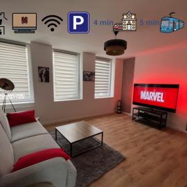 Duplex Ciné Cosy - Hyper Centre 5min Gare