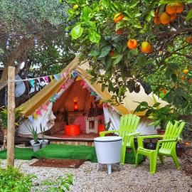 Bell Tent Lovers by Casa das Artes、ルース・デ・タビラのホテル