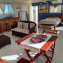 Flat com Varanda e Vista Mar, hotel Paracuruban