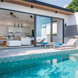 Modern Villa Walking Distance to Fisherman Village KBR15