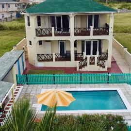 Lailamar Villa, Ocean view, Pool & AC - Ground Floor