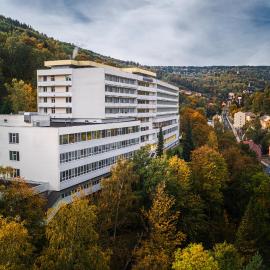 Hotel Běhounek, hotel a Jáchymov
