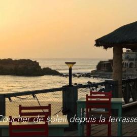B&B Pieds dans l'eau, hotel i Poponguine